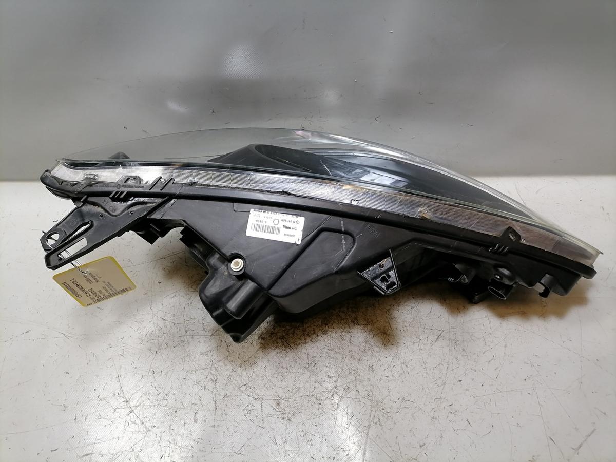 Peugeot 1007 original Scheinwerfer vorn links Halogen schwarzer Hintergrund Bj.2006